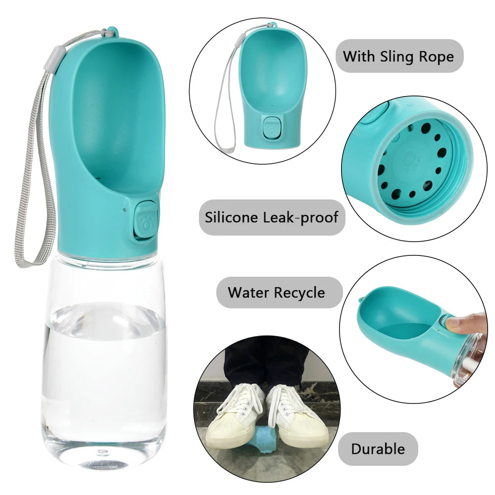 PawGlow Travel Water Bottle — Fresh Water for Your Dog Anywhere